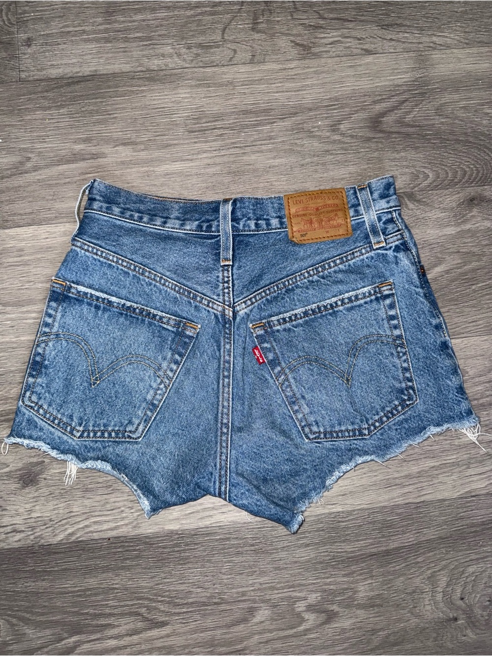 Levi's Ripped Shorts - Picture 2 of 5